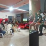 Dekatkan Diri dengan Warga, Koramil 1302-02 Eris Gelar Nonton Bareng Piala Dunia
