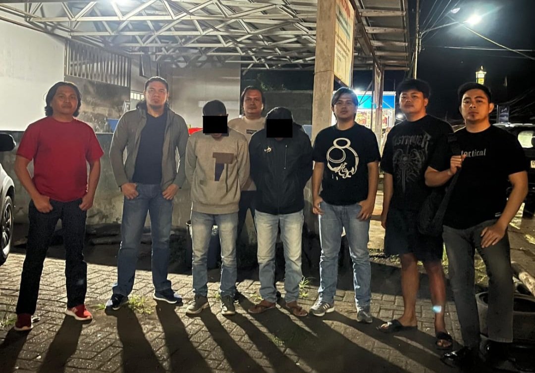 Resmob Polres Minahasa Tangkap Dua Terduga Pelaku Penganiayaan