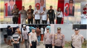 Pastikan Pilhut Kondusif, Polres Minahasa Terjunkan 198 Personel