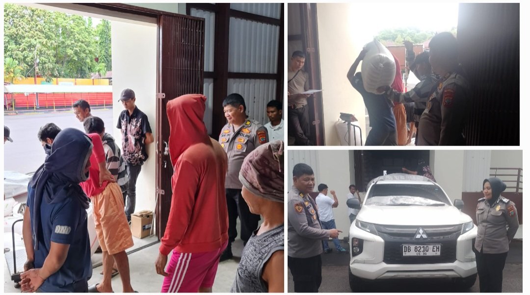 Polres Minahasa Salurkan 2,4 Ton Jagung Petani ke Bulog