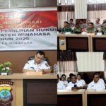 Polres Minahasa Perkuat Sinergi Pengamanan Pemilihan Hukum Tua 2026
