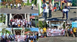Sambut HUT Ke-80 Bhayangkara, Polres Minahasa Gelar Bakti Sosial di Rumah Ibadah