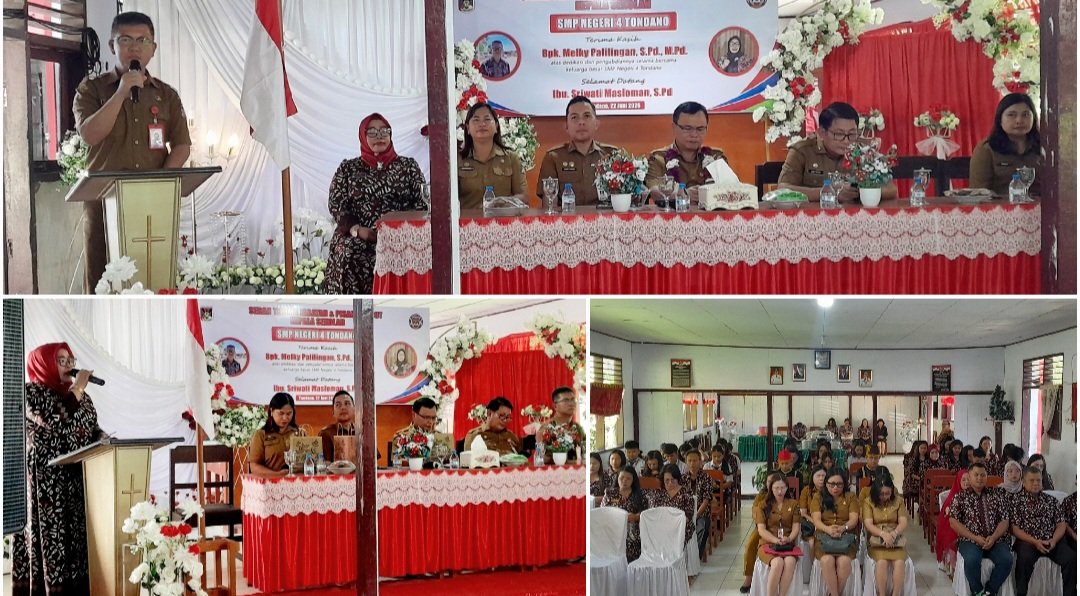 Estafet Kepemimpinan SMPN 4 Tondano: Merawat Prestasi di Tengah Tantangan Zaman