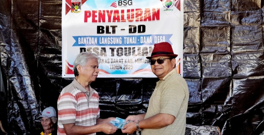 Pemerintah Desa Touliang Salurkan BLT Dana Desa bagi 33 Keluarga Paling Membutuhkan
