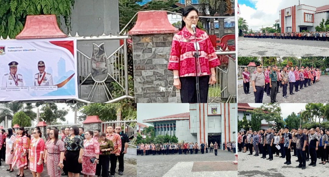 Peringatan ke-33 Harganas, Sekda Minahasa Lynda Watania: Jangan Biarkan Meja Makan Sunyi akibat Gawai