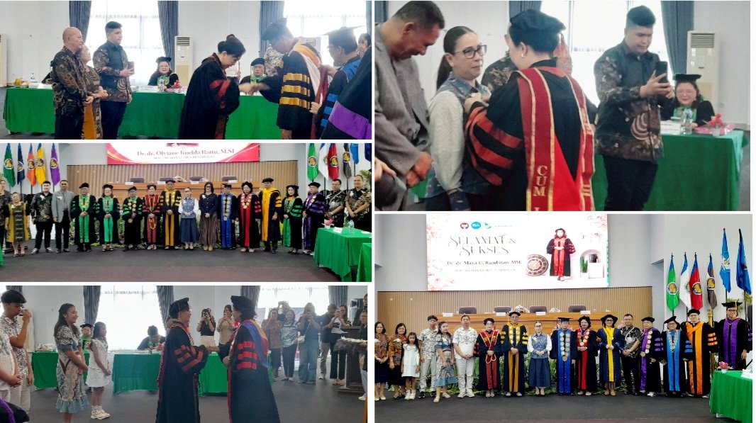 Pemkab Minahasa Apresiasi Dua Srikandi Minahasa Raih Doktor Cum Laude