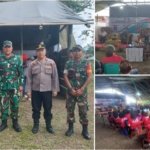Danramil 1302-02 Eris Sukses Amankan Pemaparan Visi Misi Hukum Tua