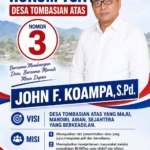 Panggilan Hati Sang Pendidik, Setelah 37 Tahun Mengabdi, John F. Koampa, Siap Membangun Desa