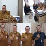 Terima Audiensi Pimpinan Baru Taspen, Bupati Robby Dondokambey Dorong Percepatan Layanan Pensiun ASN