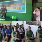 Kodim 1302/Minahasa Laksanakan Bakti Sosial Pemeriksaan Mata Gratis untuk Warga Kakas