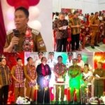 Bupati Franky Wongkar Resmikan Kantor Desa dan BPU Mopolo Esa di HUT ke-16
