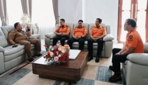 Perkuat Mitigasi Bencana, Bupati Robby  Dondokambey Terima Kunjungan Kerja Basarnas Sulut