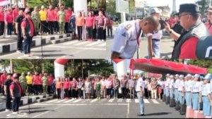 Bupati Minahasa Pimpin Upacara Tantingan Calon Paskibraka 2026, Tegaskan Pembentukan Karakter dan Disiplin