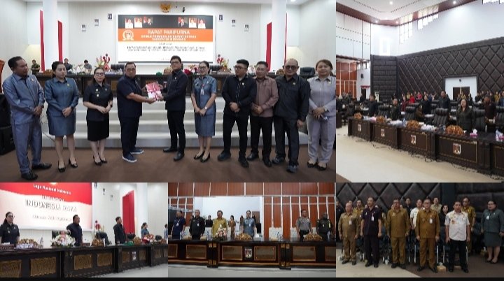 Bupati Robby Dondokambey Serahkan Rancangan KUA-PPAS 2027 ke DPRD, Tegaskan Komitmen Penguatan Pembangunan Minahasa