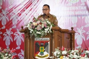 Pesan Bupati Robby Dondokambey ke Pengurus PKK Desa: Hadirkan Solusi Nyata di Tengah Masyarakat