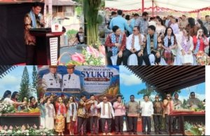 Minahasa Topang Ekonomi Sulut Naik 1% dan Tekan Stunting, Gubernur Yulius Selvanus Beri Pujian Spesial di Pengucapan Syukur 2026