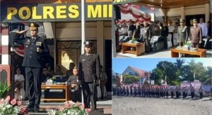 Sampaikan Pesan Presiden Prabowo, Kapolres Minahasa Tegaskan Integritas Personel