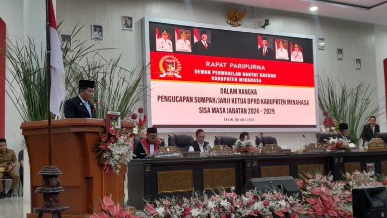 Wakili Gubernur, Inspektur Jemmy Kumendong Sampaikan 3 Fungsi DPRD Minahasa
