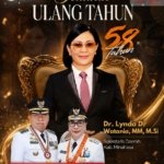 Pemkab Minahasa Ucapkan Selamat Ulang Tahun ke-58 kepada Sekretaris Daerah, Lynda D. Watania
