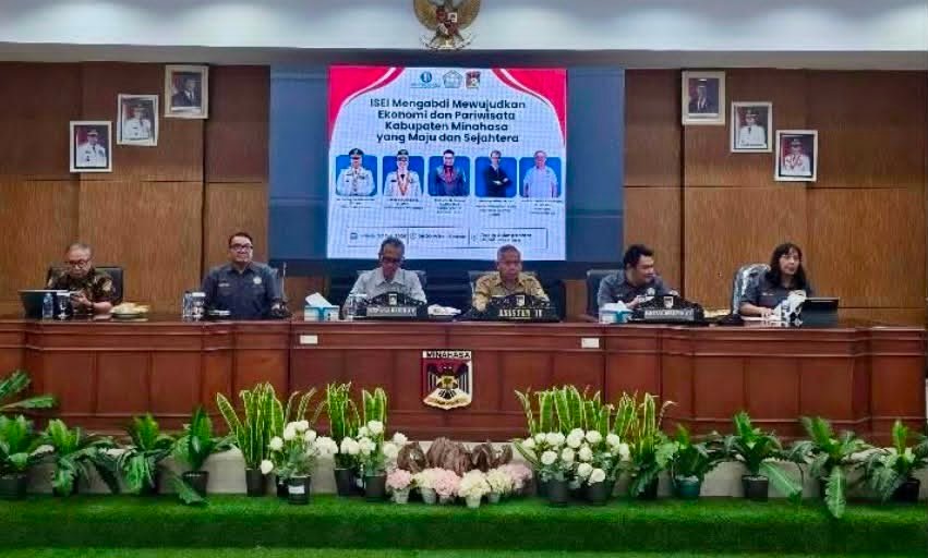 ISEI Gelar Penyuluhan Ekonomi di Minahasa, Dorong Pertumbuhan Lewat Pariwisata dan Digitalisasi
