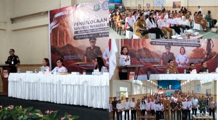 Hari Bakti Adhyaksa ke-66, Kejari Minahasa Edukasi Hukum Tua Perempuan Cegah Penyimpangan Dana Desa