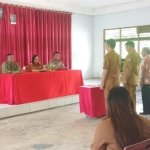TNI Bersama Forkopimcam Kawal Sertijab Hukum Tua di Tombariri