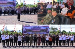Upacara Peringatan ke-80 Bhayangkara, Lapas Perempuan Manado Perkuat Sinergi dengan Polres Tomohon