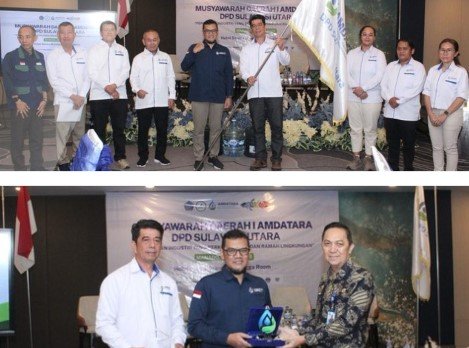Kukuhkan DPD Sulut, AMDATARA Perkuat Kolaborasi Industri AMDK yang Berkelanjutan