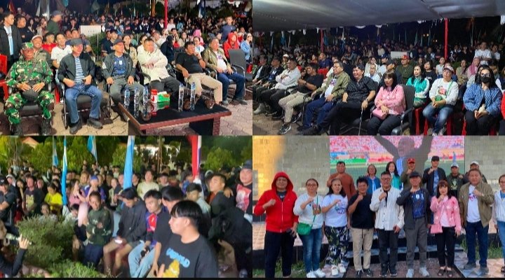Bupati Franky Wongkar Dorong Ekonomi Lokal melalui Momentum Nobar Piala Dunia