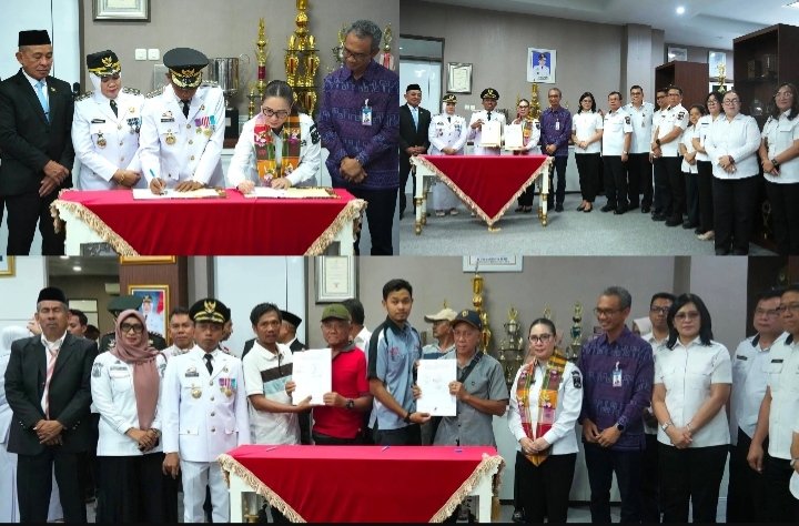 Pemkab Minahasa dan Sidrap Fasilitasi Kerja Sama Perdagangan Beras