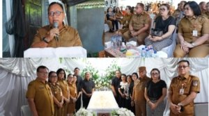Berbelasungkawa, RD-Vasung dan Jajaran Hadiri Ibadah Penghiburan Keluarga Wagey-Lomboan