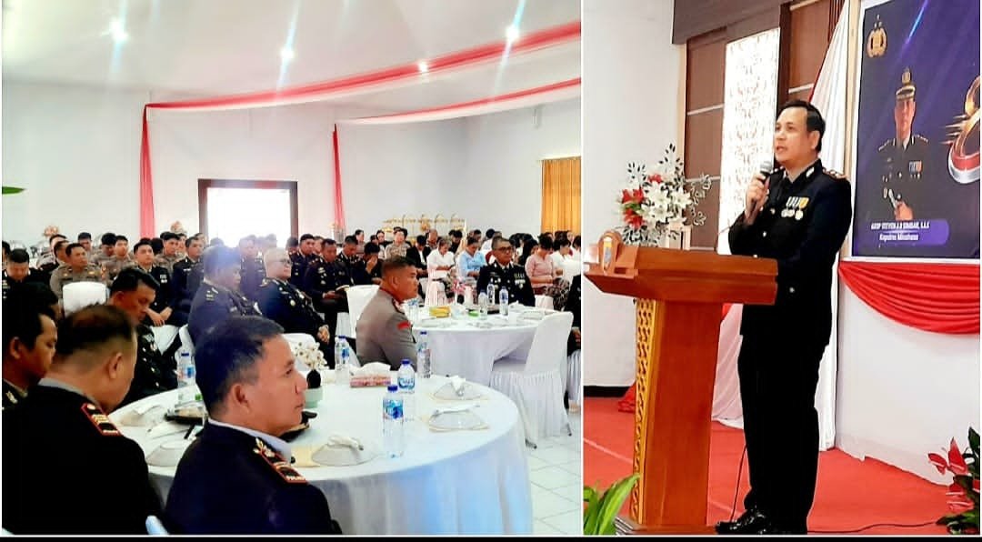 Refleksi Hari Bhayangkara Ke-80, Kapolres Minahasa Ingatkan Pentingnya Jiwa Pengabdian