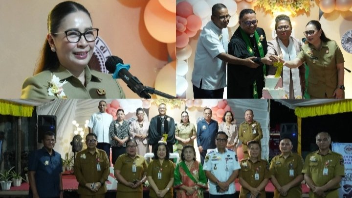 HUTke-7 GMIM Sinai Patmos, Wabup Vanda Ajak Warga Jaga Pangan, Lingkungan, dan Persatuan
