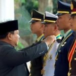 Pimpin Upacara Praspa TNI-Polri, Prabowo: Seorang Perwira Kehilangan Kehormatannya Ketika Khianati Rakyat