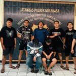 Polres Minahasa Tangkap 2 Terduga Pelaku Penganiayaan Bersenjata Tajam