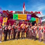 Gembleng Mental dan Kemandirian, 10 Siswa SMPN 1 Kawangkoan Tuntaskan Kemah Pramuka di Tondano