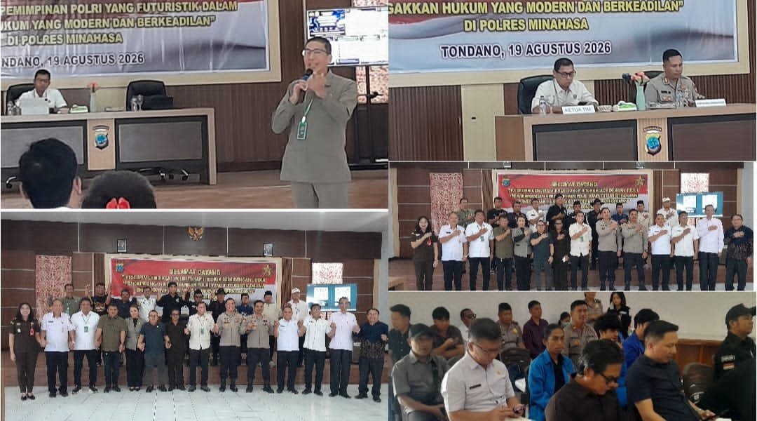 Sespim Lemdiklat Polri Riset Kepemimpinan Futuristik di Polres Minahasa