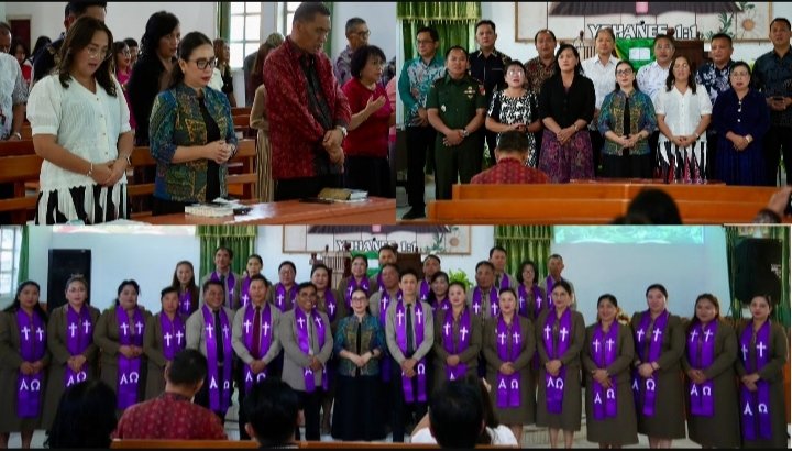 Pengucapan Syukur KGPM Eben Haezer Pinabetengan, Wabup Vanda Ingatkan Pentingnya Sinergi dan Mitigasi Cuaca Ekstrem
