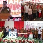 HUT Ke-65 Desa Mokupa, Bupati Minahasa Robby Dondokambey Ajak Warga Perkuat Budaya Mapalus dan Waspadai El Nino