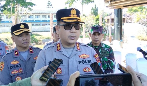 Sinergi Tanggap Darurat El Nino, Polres Minahasa Siagakan Personel dan Lakukan Deteksi Dini Karhutla