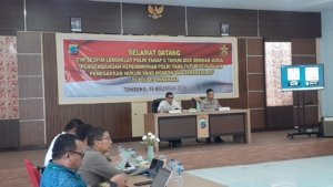 Gali Masukan Publik, Polres Minahasa Dukung Riset Sespim Lemdiklat Polri