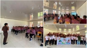 Kejari Minahasa Kenalkan Hukum Sejak Dini Lewat Program Jaksa Masuk Sekolah di SRMA 44