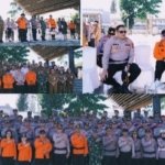 Kodim 1302/Minahasa Siaga Hadapi Dampak El Nino, Danramil 1302-01/Tondano Wakili Dandim Hadiri Apel Gelar Pasukan