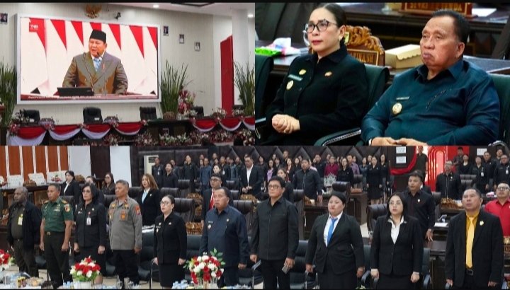 DPRD Minahasa Gelar Paripurna Pidato Presiden, Bupati Tegaskan Efisiensi dan Prioritas Sektor Publik Tetap Berjalan