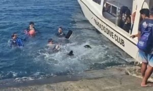 Mahasiswa Unsrat Matangkan Persiapan Upacara Bendera Bawah Laut Sambut HUT ke-81 RI