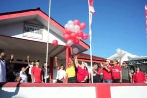 Wabup Minahasa Vanda Sarundajang Buka Rangkaian HUT ke-81 RI di Tompaso Raya