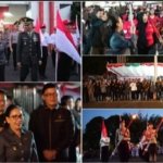 Wabup Vanda Sarundajang dan Forkopimda Meriahkan Upacara Taptu dan Pawai Obor Minahasa