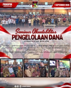 Hadiri Seminar Kejati Sulut, Lynda Watania Dorong Efektivitas Anggaran Darurat di Daerah Rawan