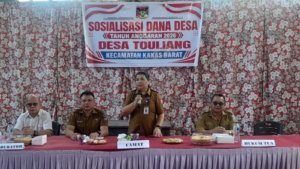 Camat Kakas Barat Ingatkan Pentingnya Kepatuhan Hukum dalam Pengelolaan Dana Desa 2026