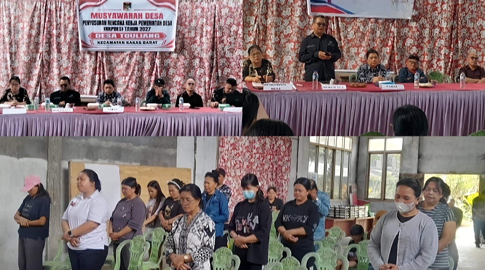 Musdes RKPD 2027 Desa Touliang Fokuskan Pembangunan Infrastruktur dan Skala Prioritas Warga